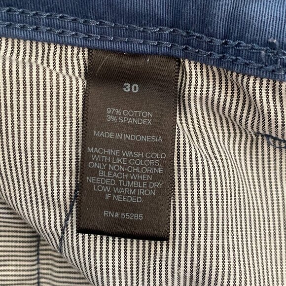 Express Slim Fit Men's Shorts 30 - Picture 3 of 4